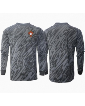 Portogallo Portiere Maglia Gara Trasferta Repliche Europei 2024 Maniche Lunghe